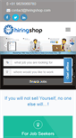 Mobile Screenshot of hiringshop.com